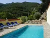 Villa with swimming pool close to beaches - Rental - Holidays & weekends in Sorède