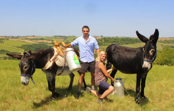 Visita guiada a una granja y paseo en burro - Actividad - Vacaciones y fines de semana en Saint-Ybars