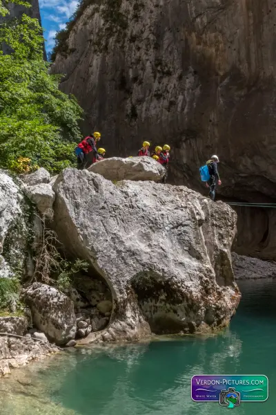 Waterwandeltocht in de bergkloof van Verdon - Activiteit - Vrijetijdsbesteding & Weekend in Rougon