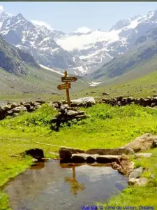 Cime du Vallon, вид на убежище Ла-Лави (© Jean Espirat)