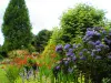 Jardins des Renaudies, цветочный парк в Коломбье-дю-Плесси