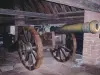 北の要塞（©J.E）の大きな銃は、