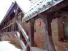 Haut-Koenigsbourg城 - 北の城壁