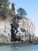 ヴァージンアイランドの小川