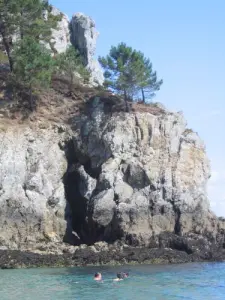 ヴァージンアイランドの小川