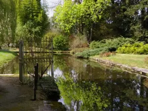 Les bassins autour du château