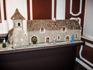 Model of fortified farm (© J.E)