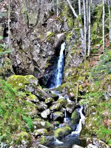 Saut de la Truite Waterfall (© JE)