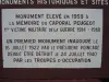 Erläuterung des Denkmals Korporal Peugeot (© JE)
