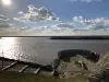 View of the estuary from the north tower