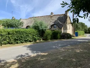 Thatched cottage of the Brière