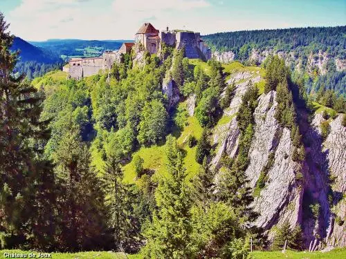 Château de Joux visto da Fort Mahler (© Jean Espirat)