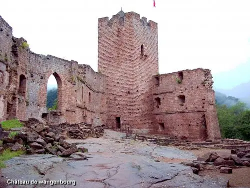 Ruinas del castillo Wangenbourg (© Jean Espirat)