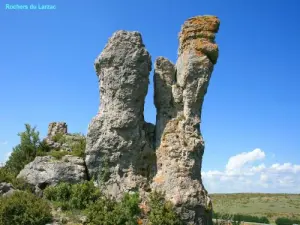 Larzac的岩石（©Jean Espirat）