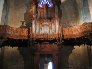 Organ sideboard of the abbey