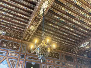 Plafond Louis XIII de Cormatin