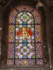 Un vitrail de la chapelle Notre-Dame de Consolation (© J.E)