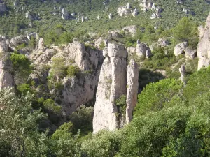 Mourèze rock formations (© Frantz)