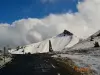 L'Izoard sous la neige en septembre