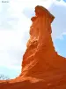 Las hadas de la chimenea, vista desde abajo (© Jean Espirat)