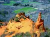 Los puntos de vista de la chimenea de hadas de los acantilados (© Jean Espirat)