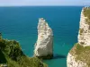 Les aiguilles d'Étretat (© Jean Espirat)