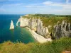 Panorama sur Étretat (© Jean Espirat)