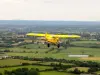 Take a flight over the D-Day landing beaches from an American 1944 track!