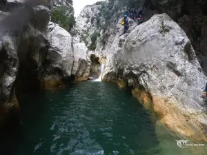 Os desfiladeiros de Galamus