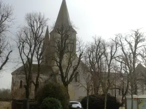 L'église Saint-Pierre en hiver
