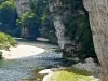 Gorges du Tarn dal percorso turistico
