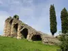 Sifon van het Romeinse aquaduct van Gier (© OTIVG C. Cordat)