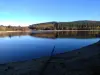 Autumn Reflections on Lake