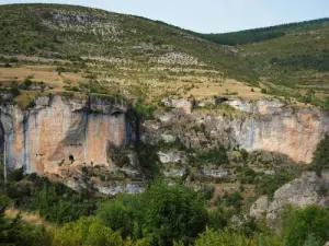 Panorama von der Höhle aus