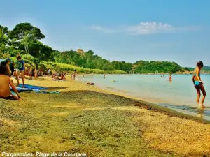 Porquerolles - Strand Courtade (© Jean Espirat)