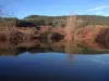 Lago Salagou, colori invernali