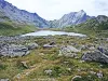 Lago Jovet inferior, desde el lado de aguas arriba (© Jean Espirat)