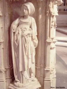 Sculpture - Une sibylle (© Jean Espirat)