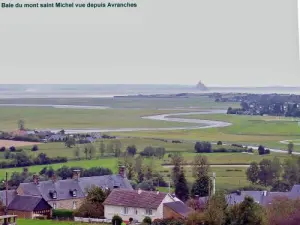 Mount en de baai gezien Avranches (© Jean Espirat)