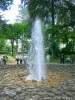 Fontaine intermittente de Vals-les-Bains (© J.E)