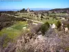 Montfuron - Windmill vio el gazebo ( © Jean Espirat )