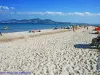 Spiaggia di Estagnets a luglio (© JE)