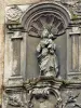 Faucogney - Vierge à l'Enfant, contre un mur (© Jean Espirat)