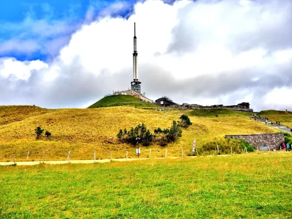 Antenne des Gipfels, auf dem Gipfel Platz (© J. E)