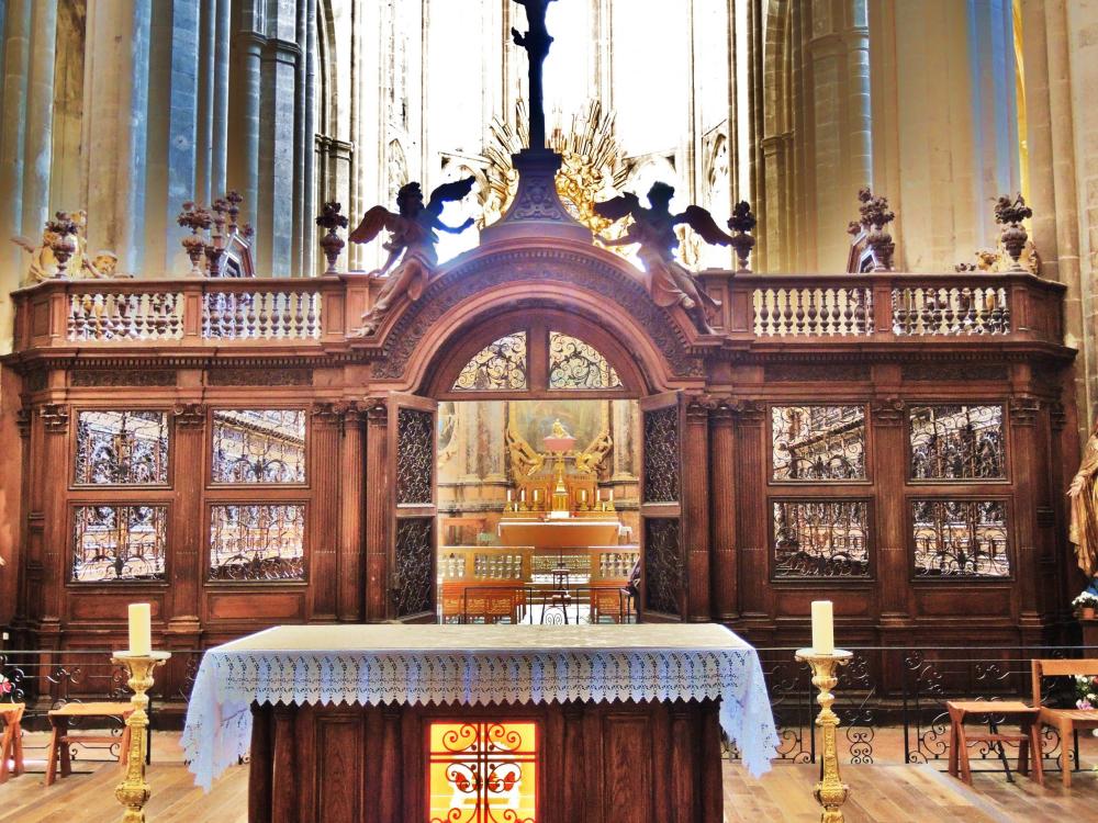 The Saint-Maximin-la-Sainte-Baume basilica - Jube (© JE)