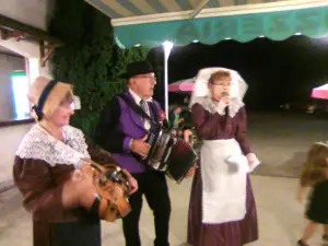 Abend Limousine mit dem Troubadours Bruyeres