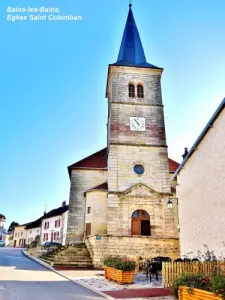 Bains-les-Bains - Kirche von Saint-Colomban (© Jean Espirat)