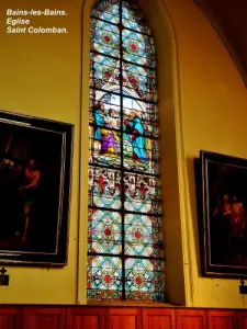 Bains-les-Bains - Kirchenfenster der Kirche (© Jean Espirat)