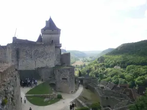 Castelnaud - Vista posteriore