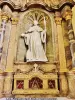 Reliquaire de saint Desle et de saint Colomban, dans l'église Saint-Martin (© Jean Espirat)